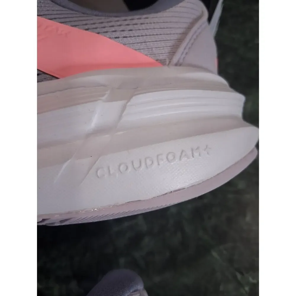 Adidas Questar 3 Cloudfoam Running Sneakers Violet Pink Women's Size 8 New